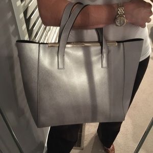Silver Coccinelle handbag